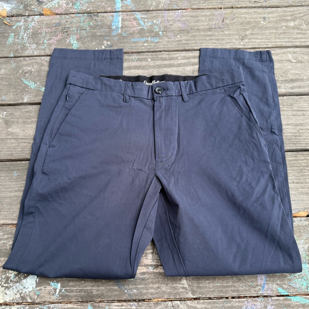 Goodfellow & Co Dark Navy Hennepin Tech Slim Pants